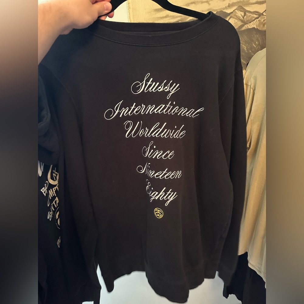 Stussy worldwide crewneck